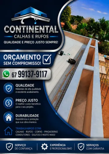 Continental Calhas & Rufos CG/MS