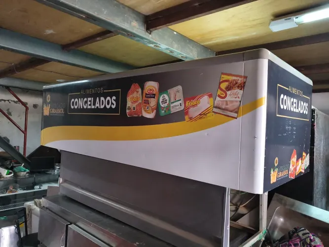 Freezer Ilha de congelados
