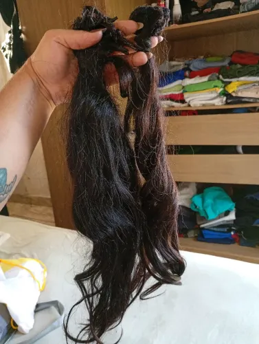 Cabelo brasileiro  65 cm