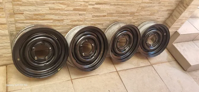 Rodas para Rural / Jeep aro 15 marca Fumagalli