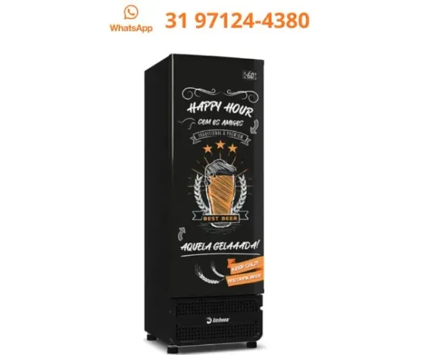 Cervejeira Porta Cega 569L Imbera 220V