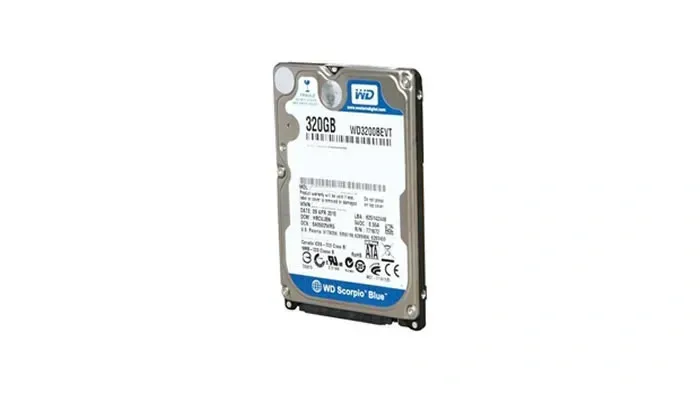 Hd 320gb para notebook Wd