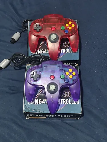 Controle P/ Nintendo 64 Novo (90$ cada)