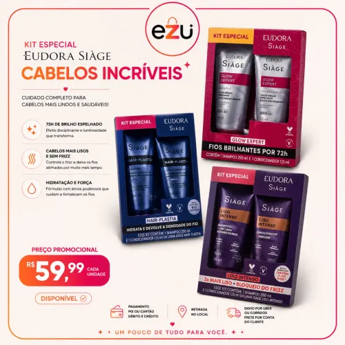 Super oferta kit Eudora Siàge
