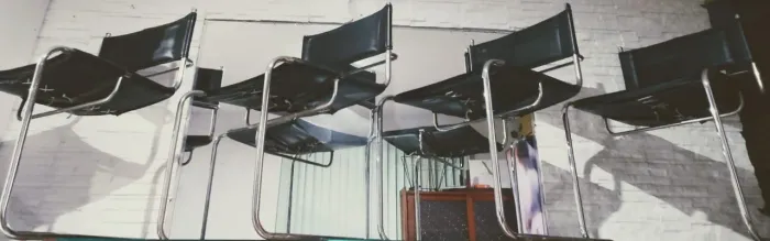  4 Raras  Cadeiras Design  Marcel Breuer  Para Knoll.