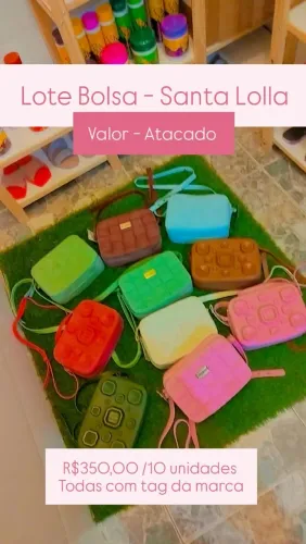 Lote - 8 de Bolsas Santa Lolla 