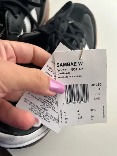 Tênis adidas samba plataforma N34