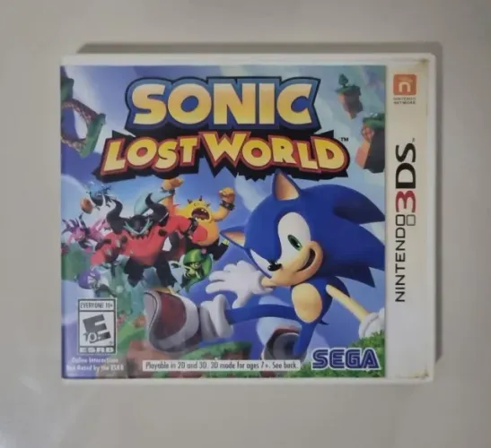 Sonic Lost World Nintendo 3DS Original Completo com Caixa