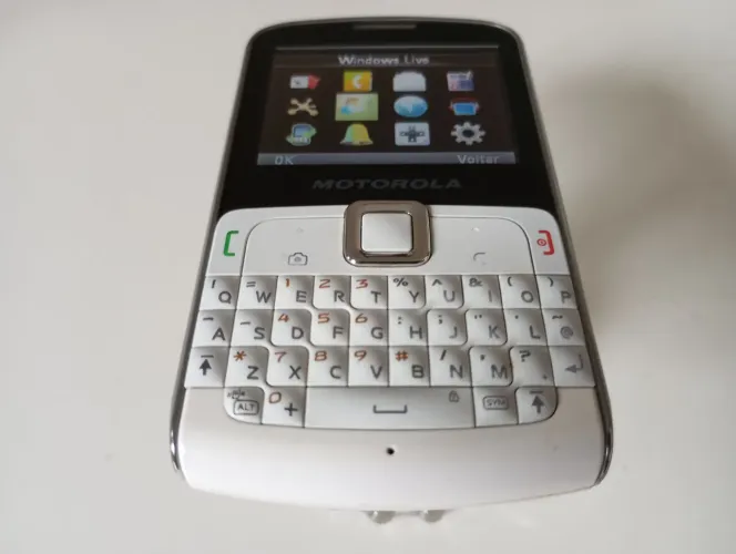 Celular Motorola Motokey Qwerty Classico Rertrô Original de Fabrica Impecável