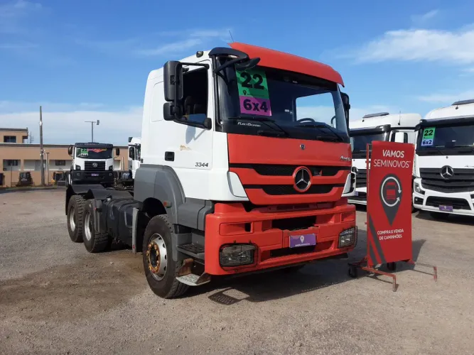 Mercedes-Benz Axor 3344/48 6X4 E5 2022/2022 Vamos Seminovos Curitiba