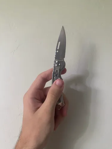 Canivete Braswei BW7275 Aço Inox Skeletonizado ? Novo