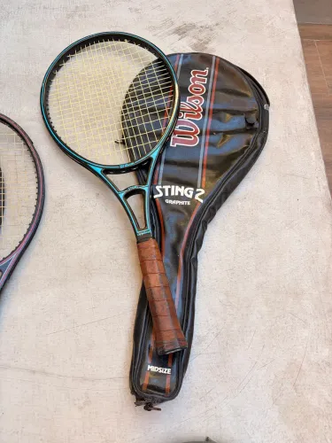 Raquete Wilson Vintage anos 80/90