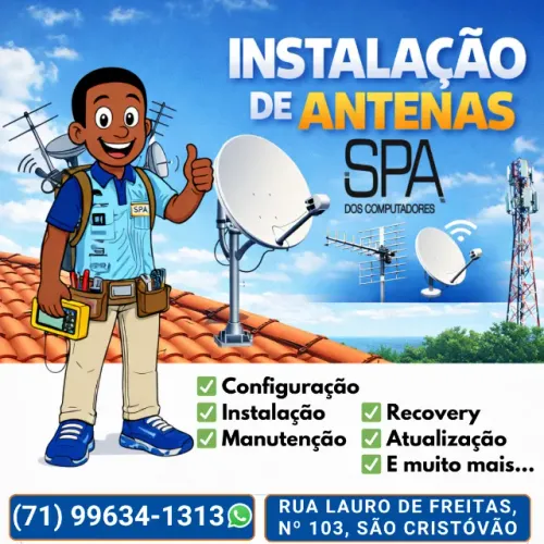 Instalação de antenas