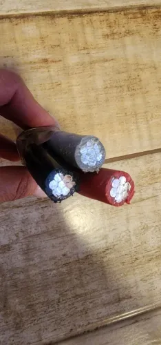 "Cabo Multiplexado de Alumínio 95 mm² - 70 m".