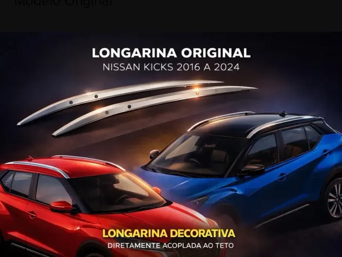 Longarina Kicks Nissan - Original (O PAR PRETO)