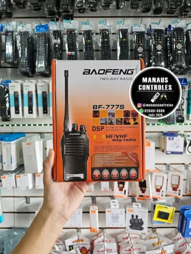 Kit 2 Radio Comunicador Walk Baofeng 777s