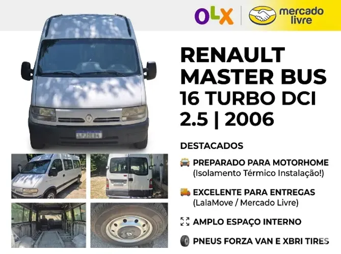 Renault Master 2.5 DCI 16V 115cv 16L Diesel 2006