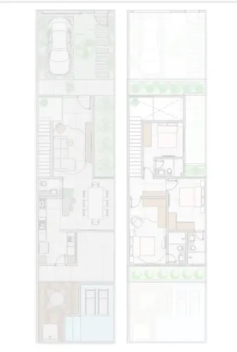 PROJETO DE ARQUITETURA 200 REAIS DUPLEX PLANTAS