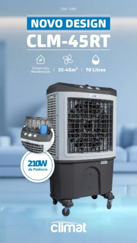 Climatizador 70 litros 210w