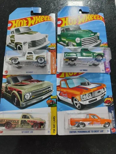 Carros Hot Wheels - Lote de caminhonete