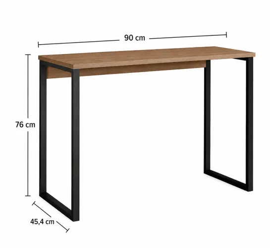 Mesa escrivaninha estilo industrial