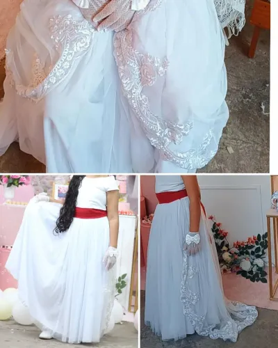 Vestido que serve para aniversário, daminha e etc...