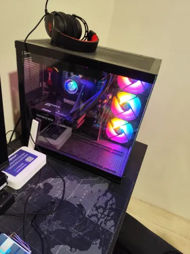 PC Gamer, AMD Ryzen 7 5700X, GeForce RTX 5060 8GB, 16GB DDR4, SSD M.2 1TB