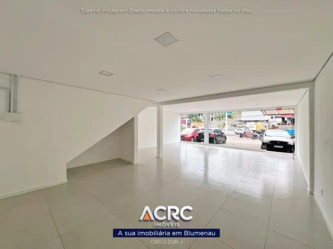 ACRC Imóveis - LJ00555 - Loja para Locação no bairro Garcia em Blumenau.