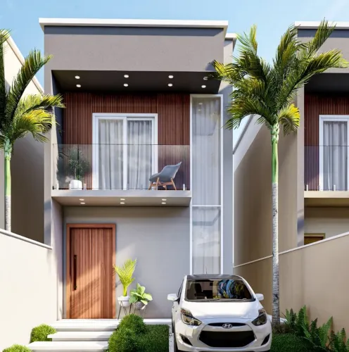 Vendo ou troco casas semi construídas 