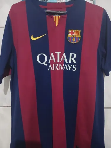 Camisa Barcelona 2014/15 Original De Época - Neymar Jr