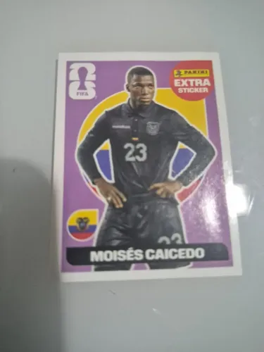 Figurinha legend Moisés Caicedo regular original