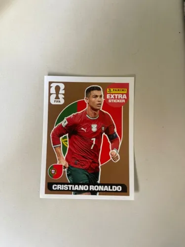 Figurinha Cristiano Ronaldo (CR7) Bronze - Albúm Panini Copa 2026