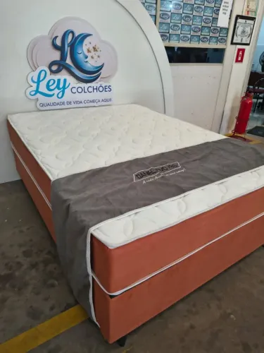 Cama casal com molas ensacadas Lisboa _ Brinde travesseiros