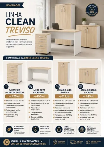 LINHA CLEAN TREVISO