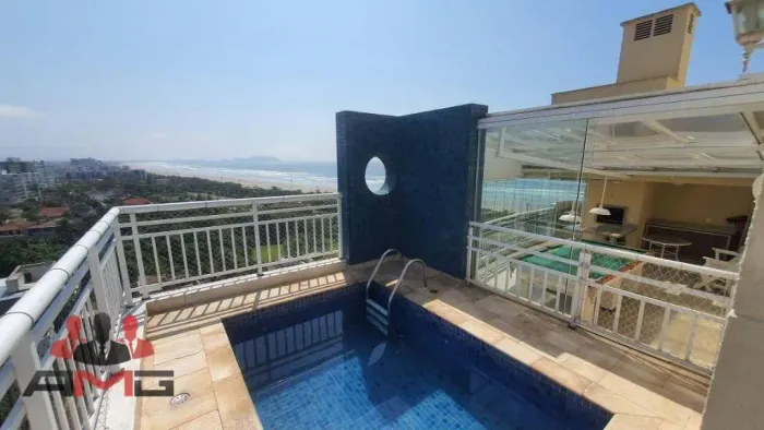 Cobertura com 4 dormitórios à venda, 212 m² por R$ 1.900.000,00 - Centro - Bertioga/SP