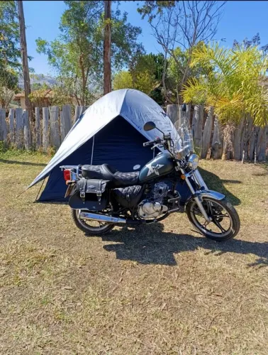 INTRUDER 125 LINDA!! PEGAR E ANDAR