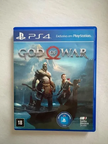 Jogo God Of War (2018) Mídia Física - Playstation 4