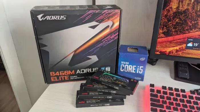 Kit upgrade B460M + i5 10400F + 32GB RAM DDR4