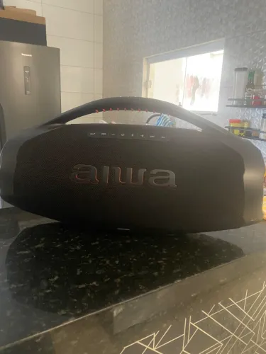 Caixa de som AIWA BOOMBOX