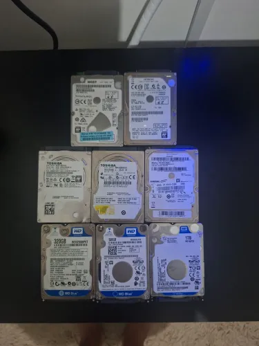 Lote de hds Notbook no estado (LEIA)