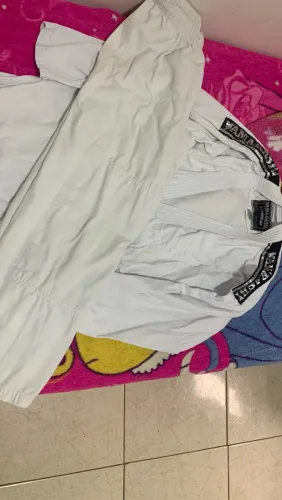 Kimono Yamarashi Reforçado Branco - Tamanho A3 (Seminovo)