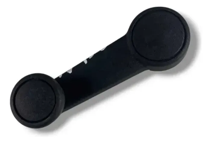 Manivela Vidro Da Porta Ford New Fiesta Hatch 13 Preto