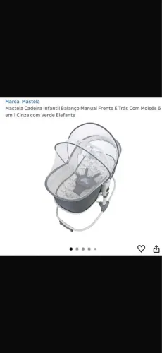 Cadeirinha para bebê 