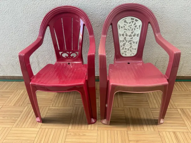 Cadeira plástico resistente