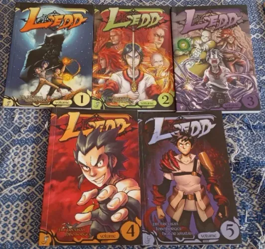 Ledd Revistinhas HQ Nacional Volumes 1 Ao 5