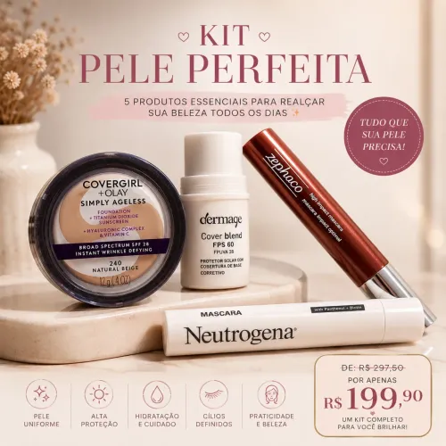 KIT PELE PERFEITA
