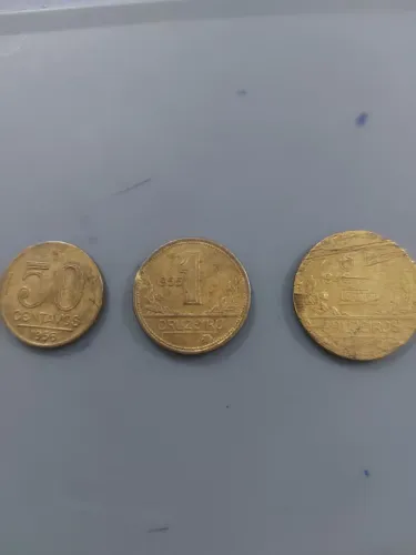 Lindas moedas 50 centavos 1956/1cruzeiro 1955/2cruzeiros 1940  para colecionador 
