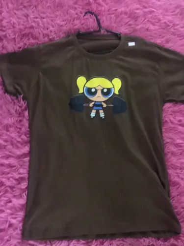Camisa menina super poderosa