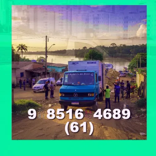 Frete em Águas Claras, Vicente Pires, Taguatinga e Ceilândia! Aproveite!