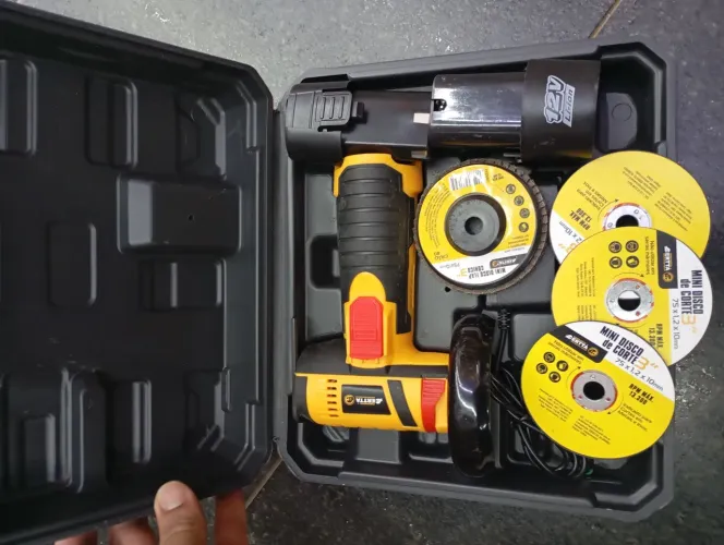 MINI LIXADEIRA RECARREGÁVEL 12v 